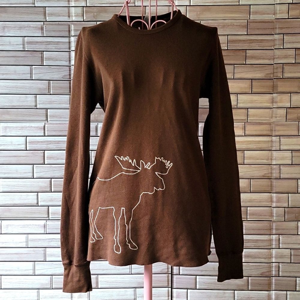 American apparel moose jersey custom printed Size S